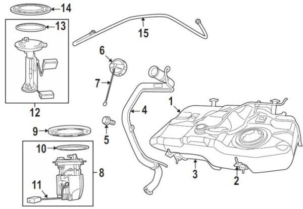 Componentes Del sistema de Combustible