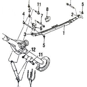 Suspensión posterior 2WD 2002 - 2005