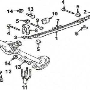 Suspensión posterior 4WD 2006 - 2008
